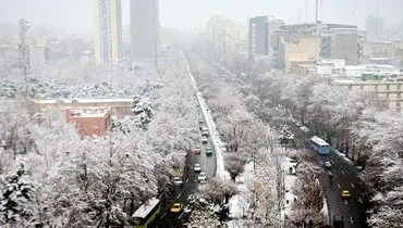 کاهش دما در تهران