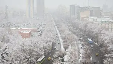کاهش دما در تهران