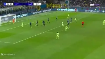 ویدئو " خلاصه بازی جذاب اینتر 4  - 3 بارسلونا  