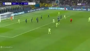 ویدئو " خلاصه بازی جذاب اینتر 4  - 3 بارسلونا  