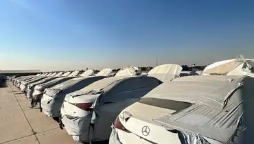 محموله مرسدس بنز ایران خودرو وارد بازار شد