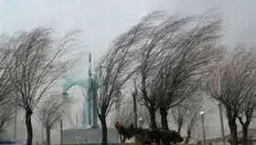 وزش باد شدید در تهران/ کاهش دما تا ۶ درجه