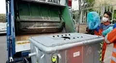 آغاز طرح جمع‌آوری مخازن زباله از سطح تهران