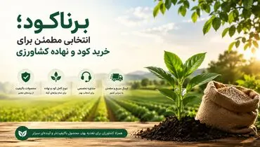 برناکود؛ انتخابی مطمئن برای خرید کود و نهاده کشاورزی