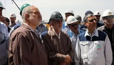 بازدید رئیس هیات‌عامل فولاد مبارکه از فولاد سنگان
