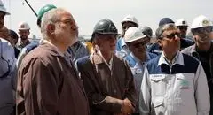 بازدید رئیس هیات‌عامل فولاد مبارکه از فولاد سنگان
