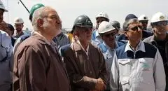 بازدید رئیس هیات‌عامل فولاد مبارکه از فولاد سنگان

