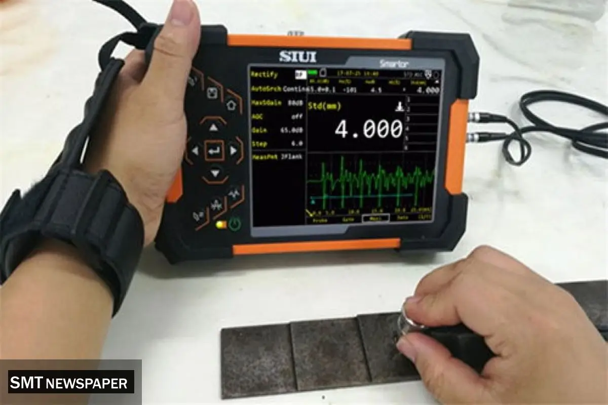 نحوه کار ضخامت سنج التراسونیک : آموزش صفر تا 100