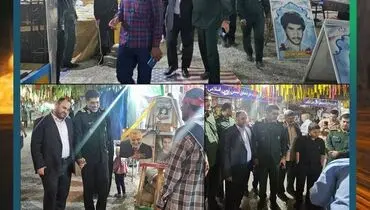 بازدید مدیرعامل شرکت آهن و فولاد ارفع از نمایشگاه دستاوردها و نقش اقشار مختلف در تحقق تمدن نوین اسلامی