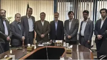 دیدار رئیس سازمان نظام مهندسی معدن خراسان رضوی با سرپرست «مجتمع فولاد خراسان»