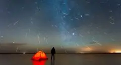 شب‌های ۲۲ و ۲۳ آذر؛ بارش شهابی جوزایی