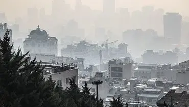 پایتخت دوباره درگیر بحران آلودگی هوا