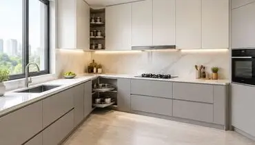 چگونه کابینت مناسب فضای آشپزخانه انتخاب کنیم؟ راهنمای طراحی و اجرا
