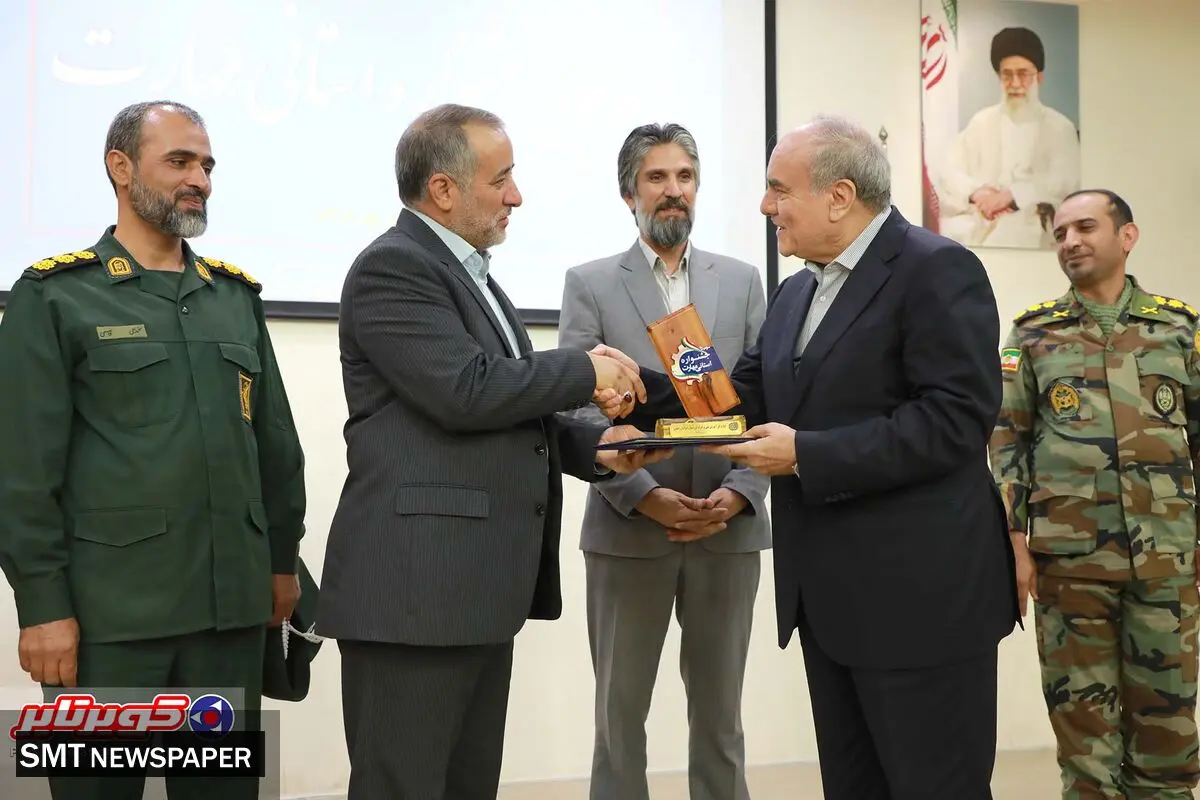 درخشش کویرتایر در عرصه مهارت آموزی؛ قدردانی استاندار از مهندس زینلی در سومین جشنواره استانی مهارت