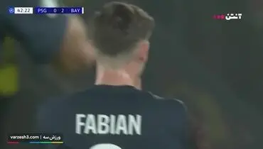 خلاصه بازی پاری سن ژرمن 1 - بایرن مونیخ 2