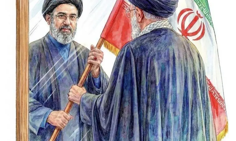 مجلس خبرگان با اصرار آیت‌الله سید مجتبی خامنه‌ای رهبری را برای پذیرش رهبری متقاعد کرد