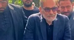 حضور شمخانی در مراسم تشییع پیکر شهدا + عکس
