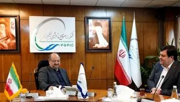 نشست مشترک مدیران عامل بانک ملت و هلدینگ پتروشیمی خلیج فارس