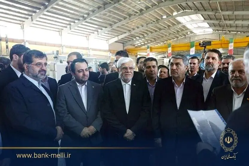  افتتاح واحد بزرگ ریسندگی در قم با سرمایه گذاری بانک ملی ایران