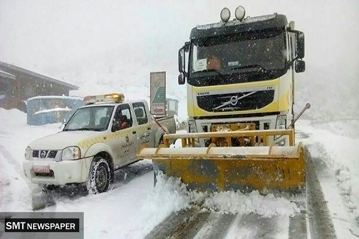 ۸۰۰۰ نیرو آماده باش برای خدمات رسانی در هوای برفی !