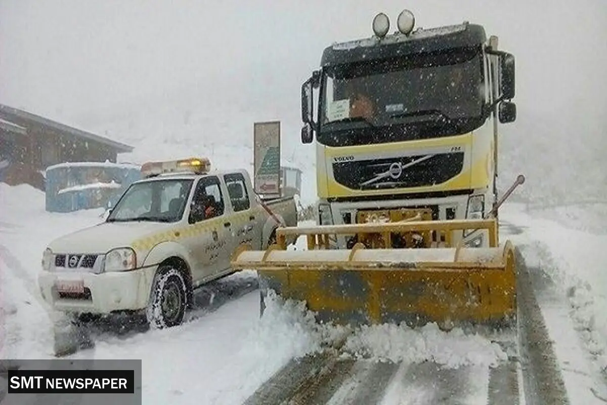  ۸۰۰۰ نیرو آماده باش برای خدمات رسانی در هوای برفی !