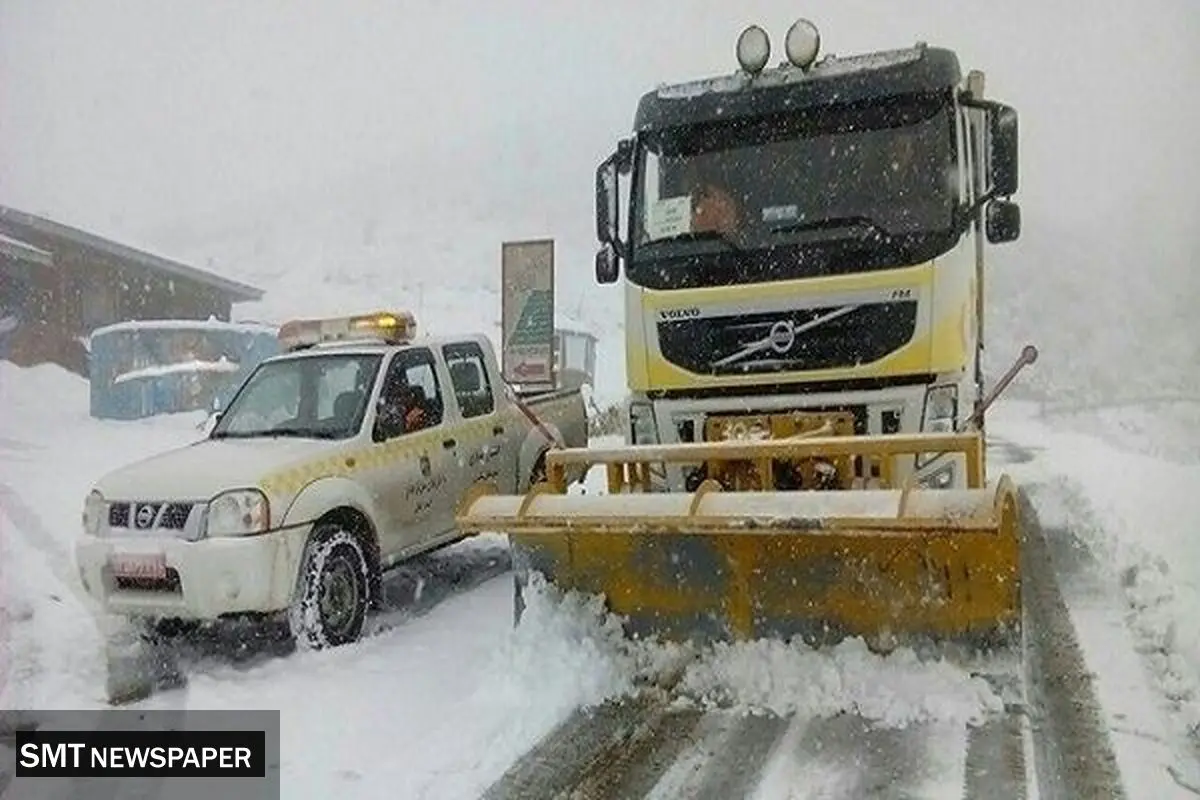  ۸۰۰۰ نیرو آماده باش برای خدمات رسانی در هوای برفی !