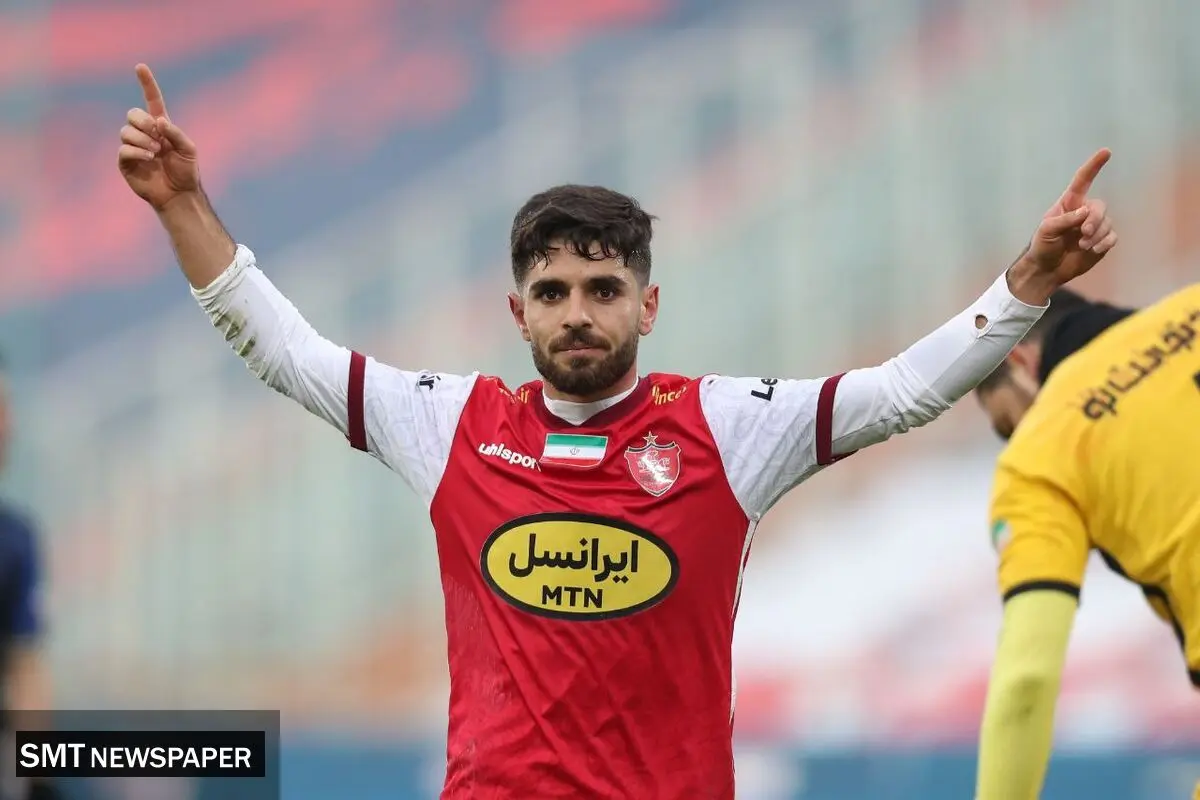 مصدومیت محمد عمری ستاره پرسپولیس
