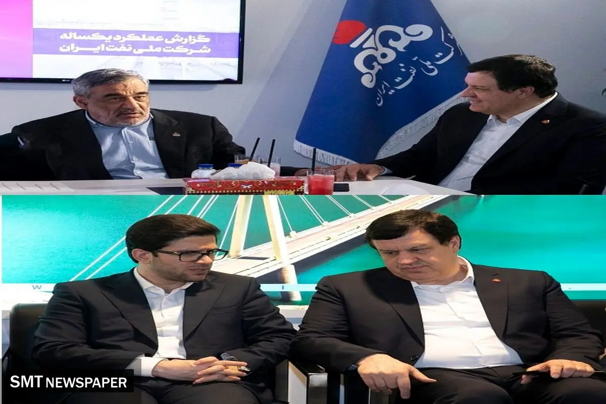 دیدار مدیرعامل بانک ملت با مدیران عامل شرکت های ملی نفت ایران و ملی پالایش و پخش فرآورده های نفتی ایران