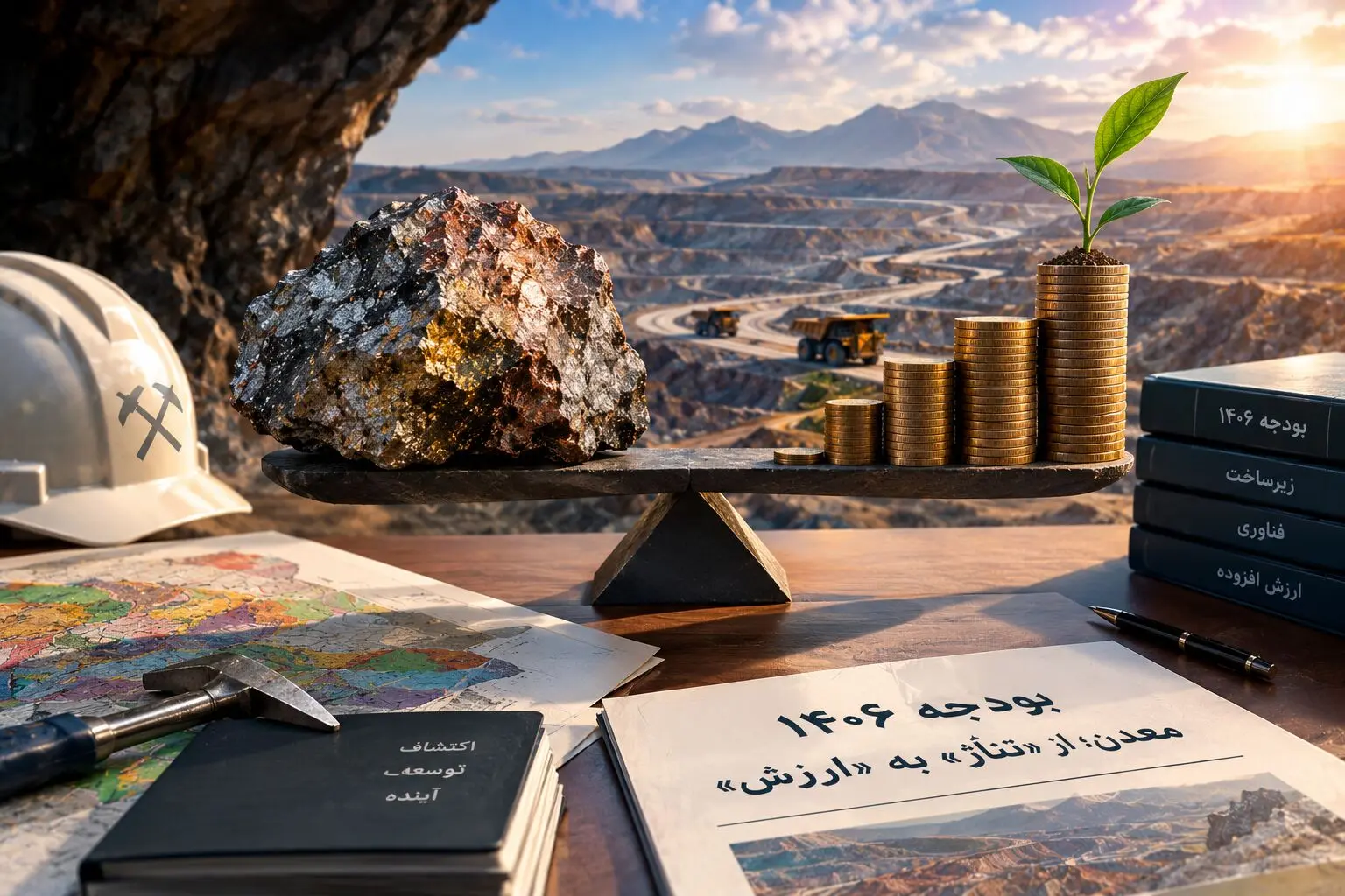 بودجه ۱۴۰۶ معدن؛ از «تناژ» به «ارزش»