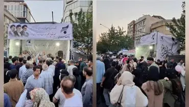 استقبال پرشور از موکب پذیرایی بانک سرمایه در مهمانی کیلومتری عید غدیرخم