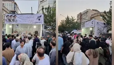 استقبال پرشور از موکب پذیرایی بانک سرمایه در مهمانی کیلومتری عید غدیرخم