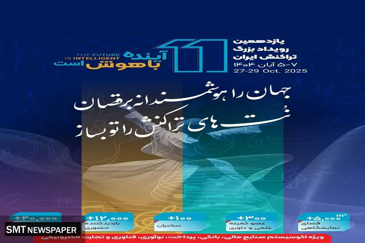 حضور بانک توسعه تعاون در یازدهمین رویداد بزرگ تراکنش ایران
