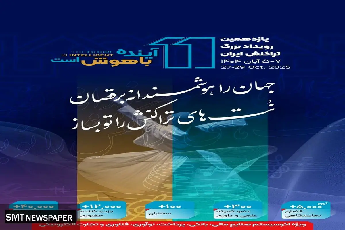 حضور بانک توسعه تعاون در یازدهمین رویداد بزرگ تراکنش ایران