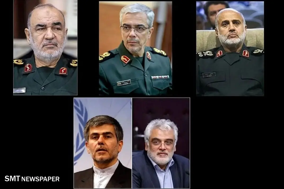 در حمله دیشب کدام فرماندهان و شخصیت های علمی شهید شدند؟