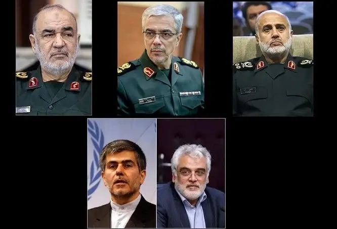 در حمله دیشب کدام فرماندهان و شخصیت های علمی شهید شدند؟