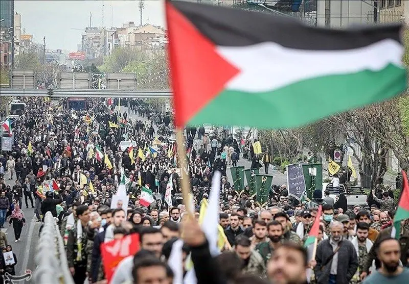 دعوت از ملت بزرگ ایران برای حضور در راهپیمایی سراسری روز جهانی قدس