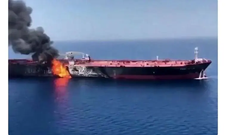 سپاه: نفتکش آمریکایی در خلیج فارس مورد اصابت قرار گرفت