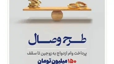بانک توسعه تعاون از طرح تسهیلاتی «وصال» ویژه زوج‌های جوان رونمایی کرد