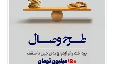 بانک توسعه تعاون از طرح تسهیلاتی «وصال» ویژه زوج‌های جوان رونمایی کرد