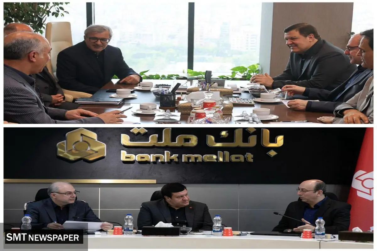 دیدار و گفتوگوی مدیرعامل بانک ملت و مدیران عامل دو خودروساز بزرگ کشور با محوریت رونق تولید و اشتغال