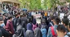 آسیب دیدگی چند دانشجو در تجمع روز گذشته