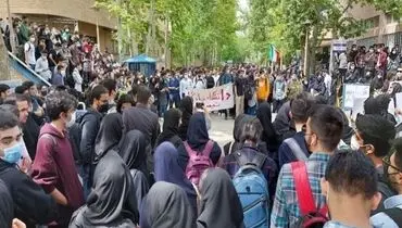 آسیب دیدگی چند دانشجو در تجمع روز گذشته