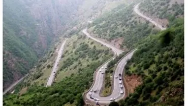 محور چالوس و آزادراه تهران–شمال تا ساعت ۱۹ امروز مسدود شد