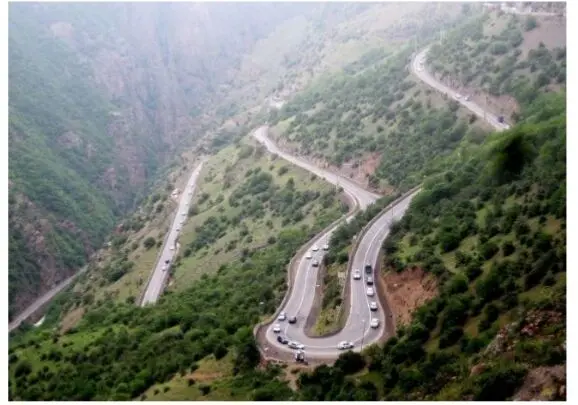 محور چالوس و آزادراه تهران–شمال تا ساعت ۱۹ امروز مسدود شد