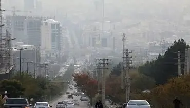 تهران در وضعیت هشدار نارنجی آلودگی هوا