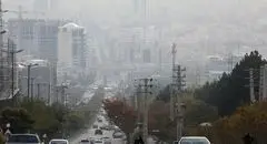 تهران در وضعیت هشدار نارنجی آلودگی هوا
