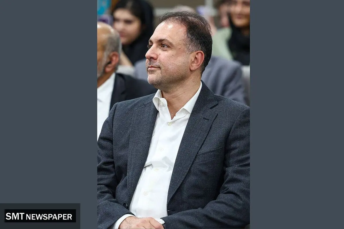 حضور دکتر سید مصطفی فیض مدیرعامل شرکت ملی مس ایران در آیین اعطای نخستین مدال «دانشمند جوان» جایزه مصطفی