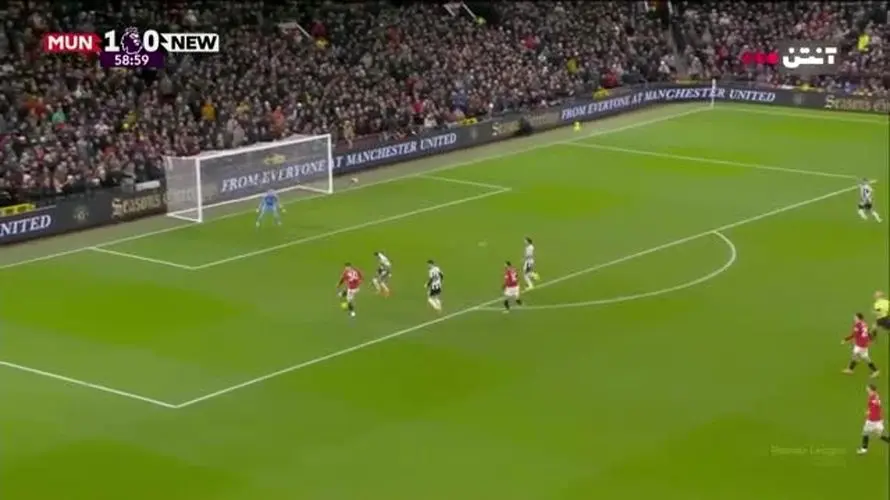 خلاصه بازی منچستریونایتد 1 - نیوکسل 0