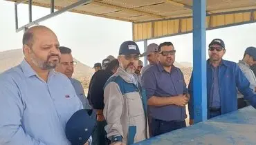 بازدید مدیر نظارت ایمپاسکو از مجتمع سنگ آهن جلال‌ آباد زرند