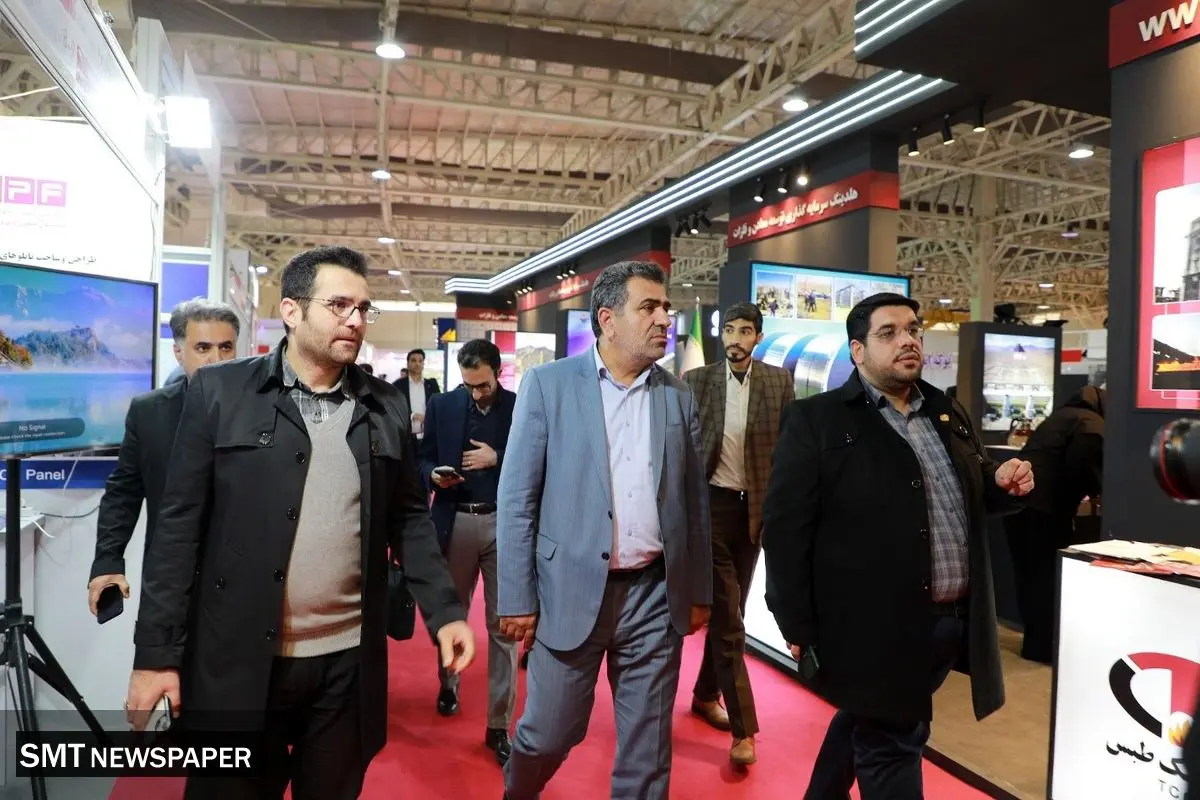 رئیس کمیسیون اجتماعی مجلس از نمایشگاه کانماین بازدید کرد